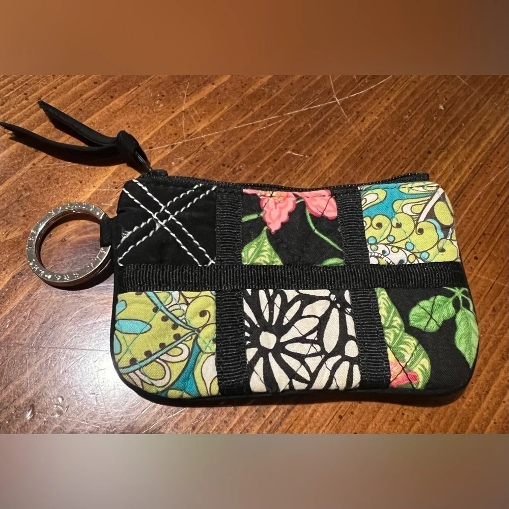 Vera Bradley Quilted Patchwork Mini Wallet Coin Purse / Card Holder EUC! - Picture 3 of 8